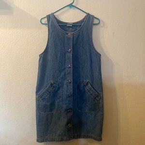 Vintage Sonoma button down denim dress size small